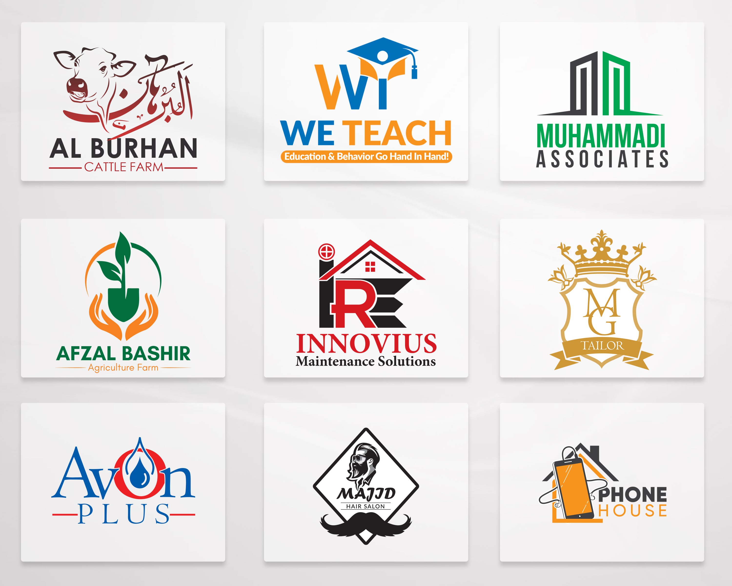 Creative Business Name and Slogan Branding Concept for Modern Companies in Turkiye
