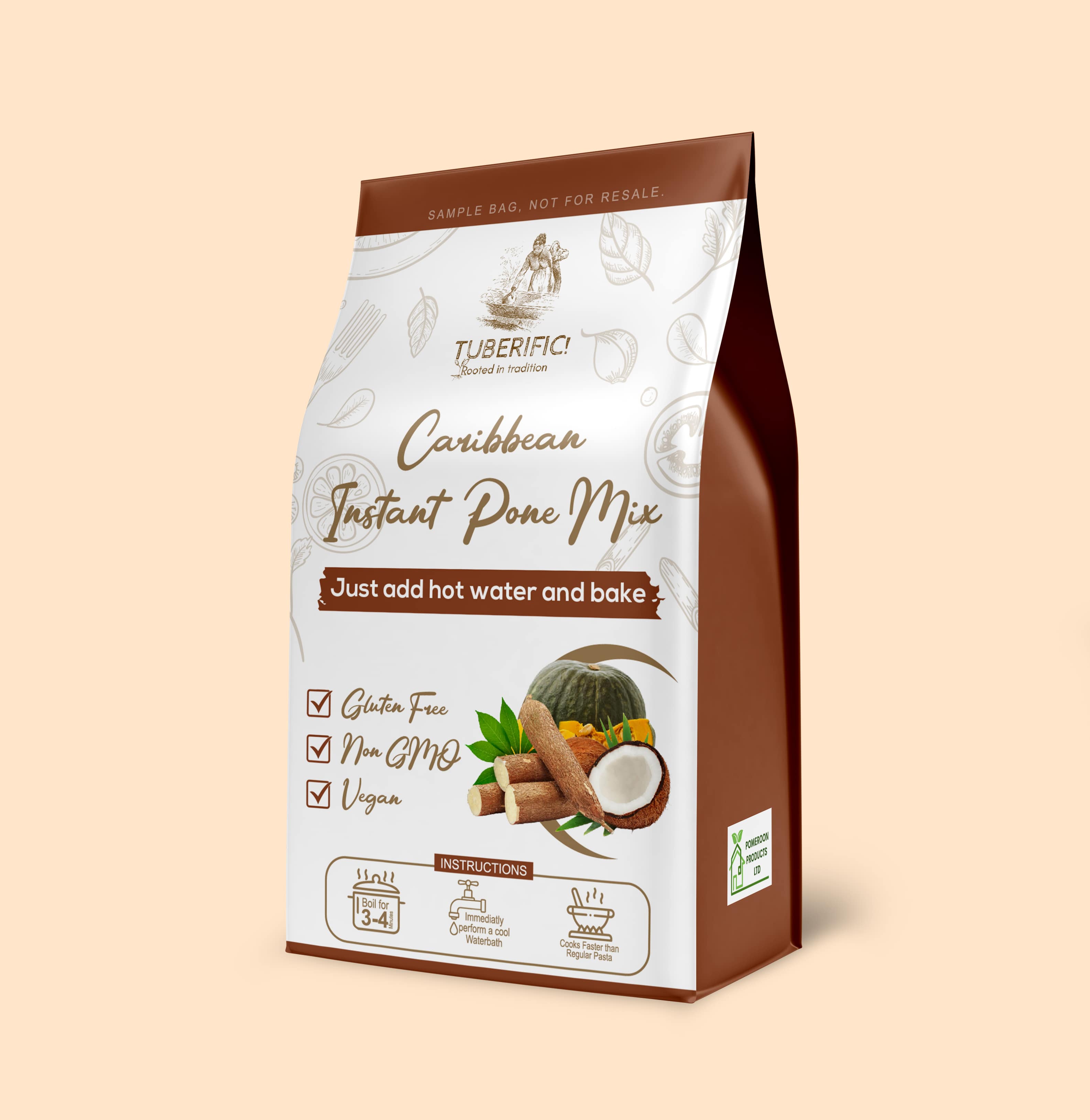 Pouch Packaging Mockup Design Turkiye