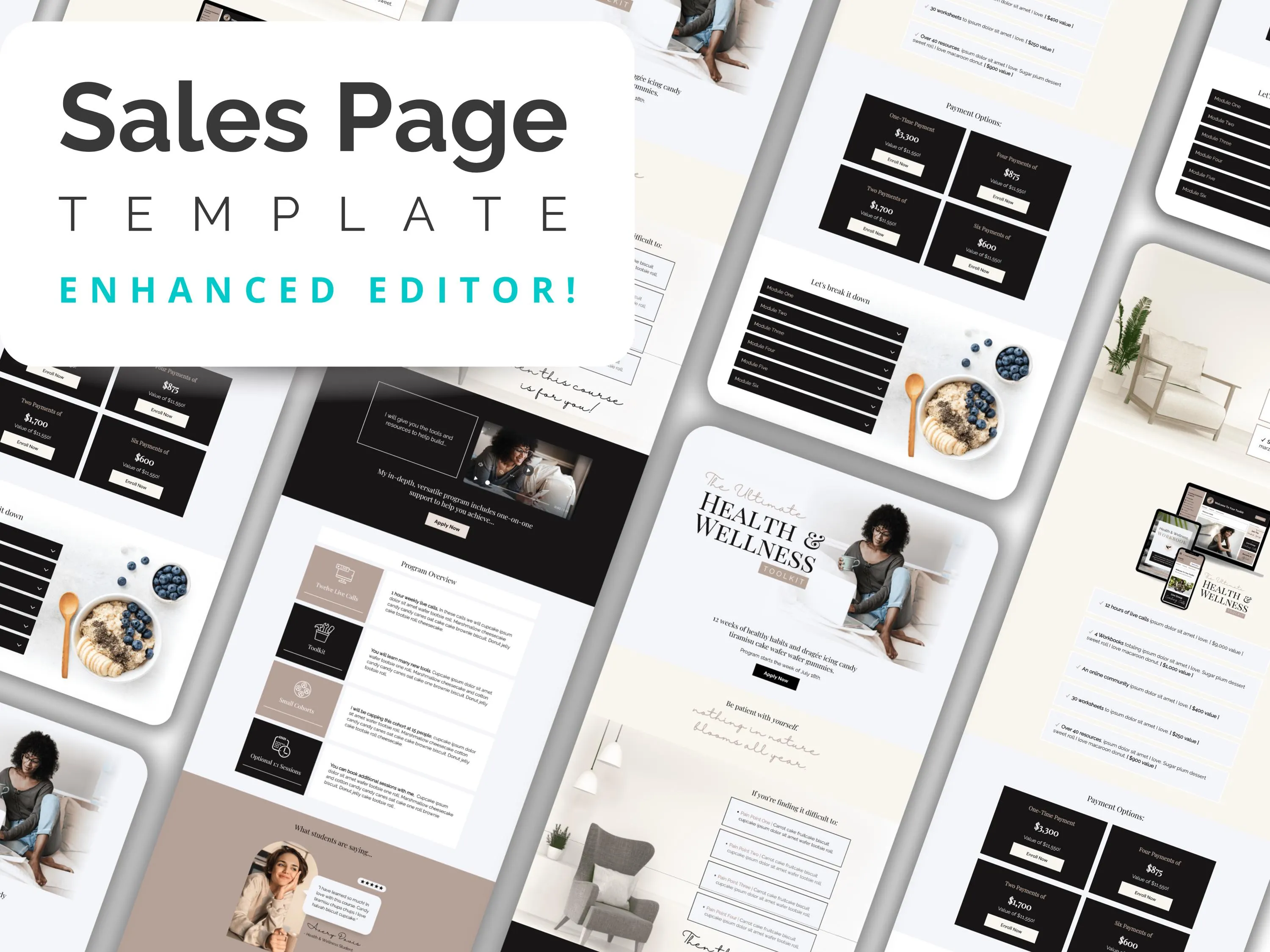 Sales Page Designs Agency in Turkiye | Sales Page Design Ideas, Images & Inspiration in 2026