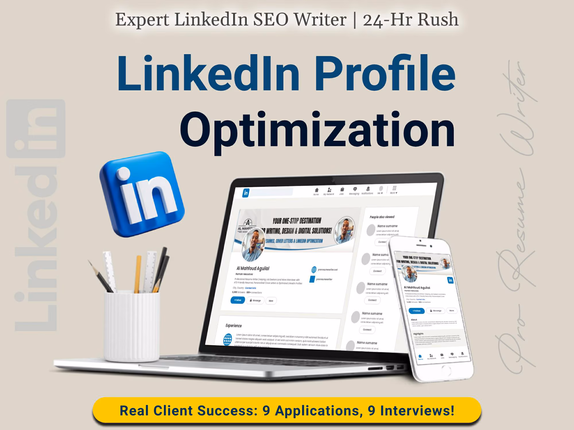 Profile Optimization & Enhancement LinkedIn Profile Building & Writing Services in Turkiye 2026