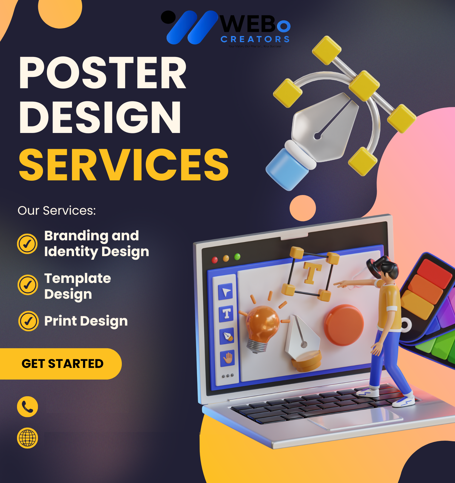 Best Print Design Services in Turkiye Flyers Brochures Posters