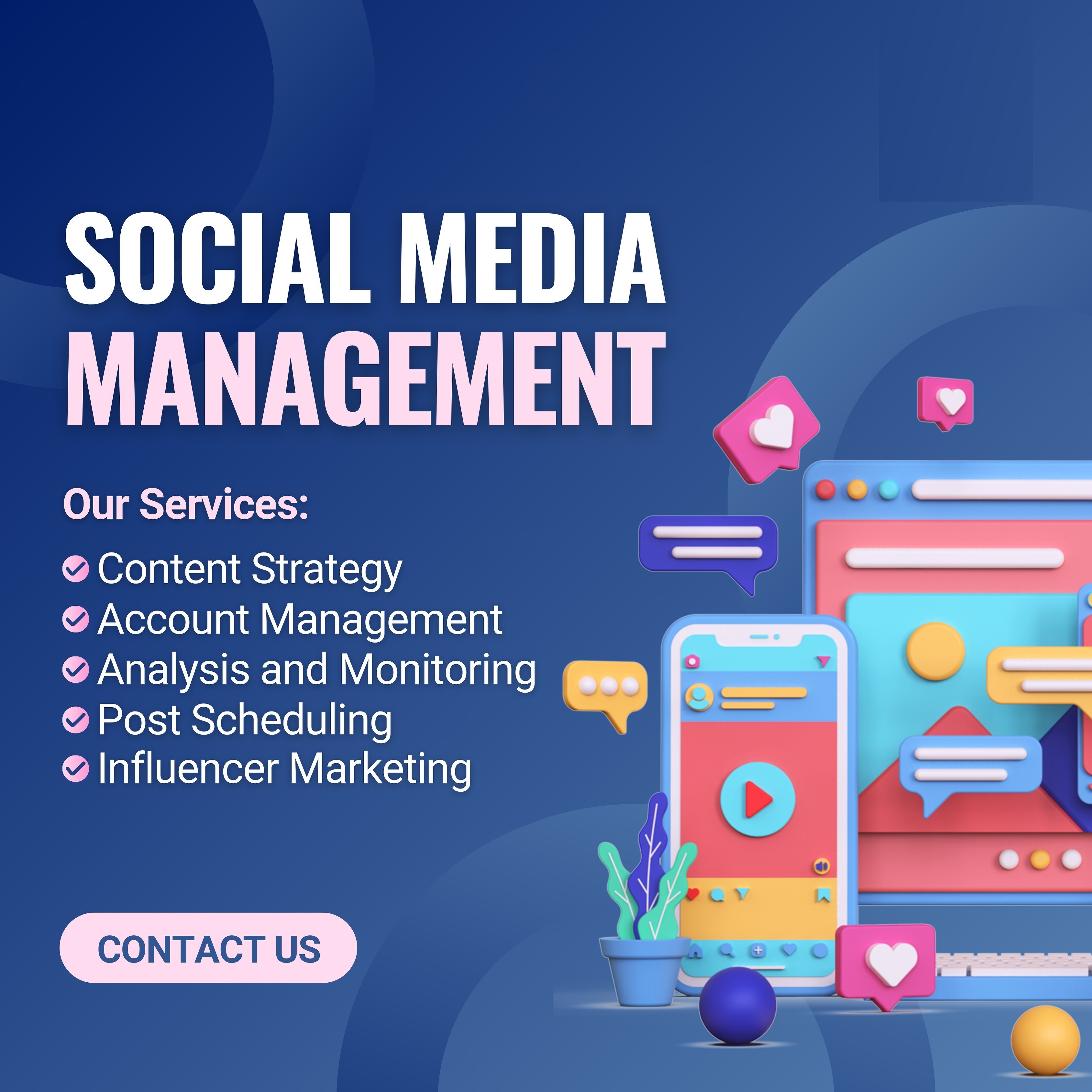 Best Social Media Design Service | Top Social Media Post Design in Turkiye
